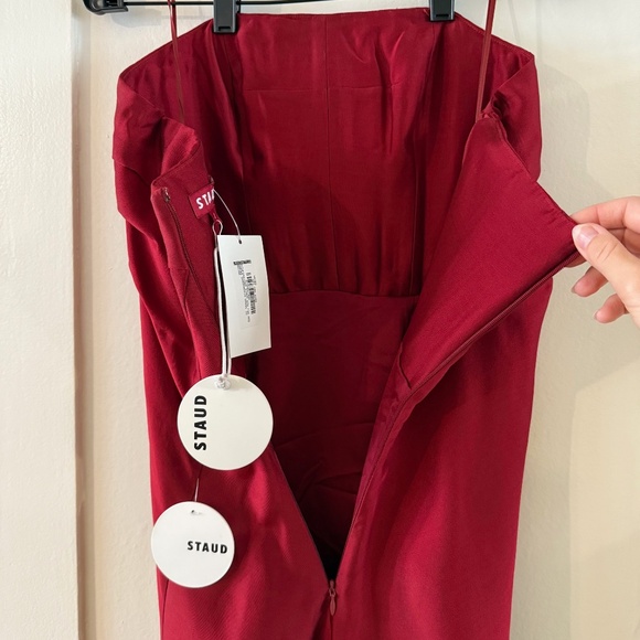 STAUD Caravaggio Dress Sz. 4 - Picture 12 of 12